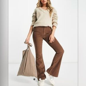 Y2K Hollister Ultra High Rise Corduroy Flare Pants Sz 25